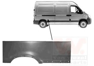 VAN WEZEL 4387148 -  Боковина